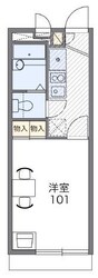 レオパレスＰｌａｃｉｄｏの物件間取画像